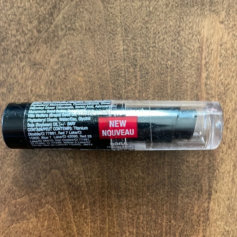 Wet N Wild sealed black out lipstick 986A